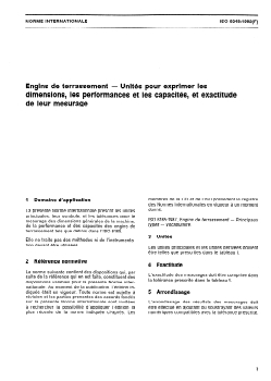 ISO 9248:1992 - Engins de terrassement — Unités pour exprimer les dimensions, les performances et les capacités, et exactitude de leur mesurage
Released:4/9/1992 - Page 3 preview