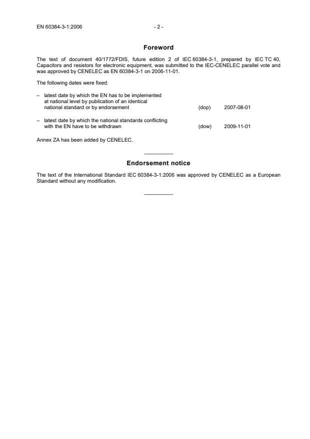 SIST EN 60384-3-1:2008 SIST EN 60384-3-1:2008 - Page 4 preview
