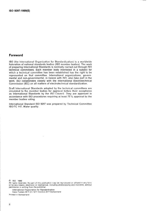 ISO 9297:1989 ISO 9297:1996 - Page 4 preview