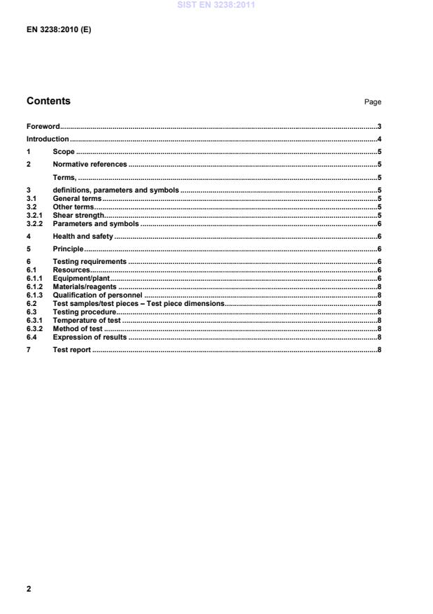 EN 3238:2010 EN 3238:2011 - Page 4 preview
