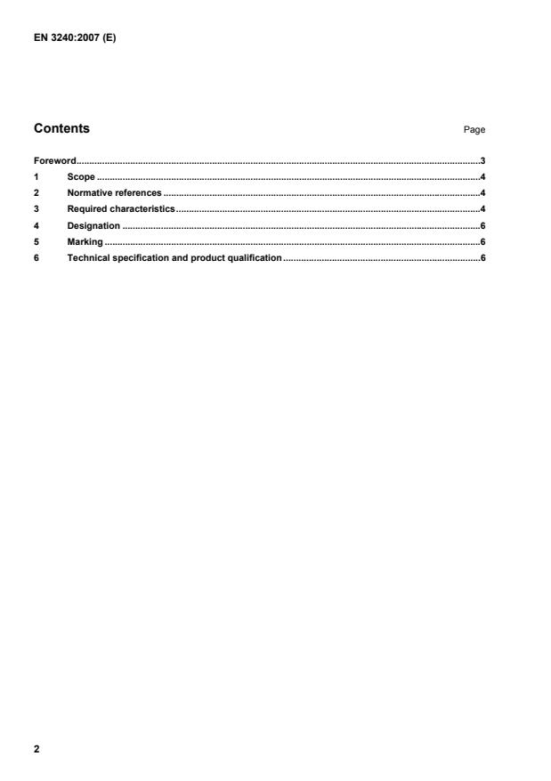 EN 3240:2007 EN 3240:2008 - Page 4 preview