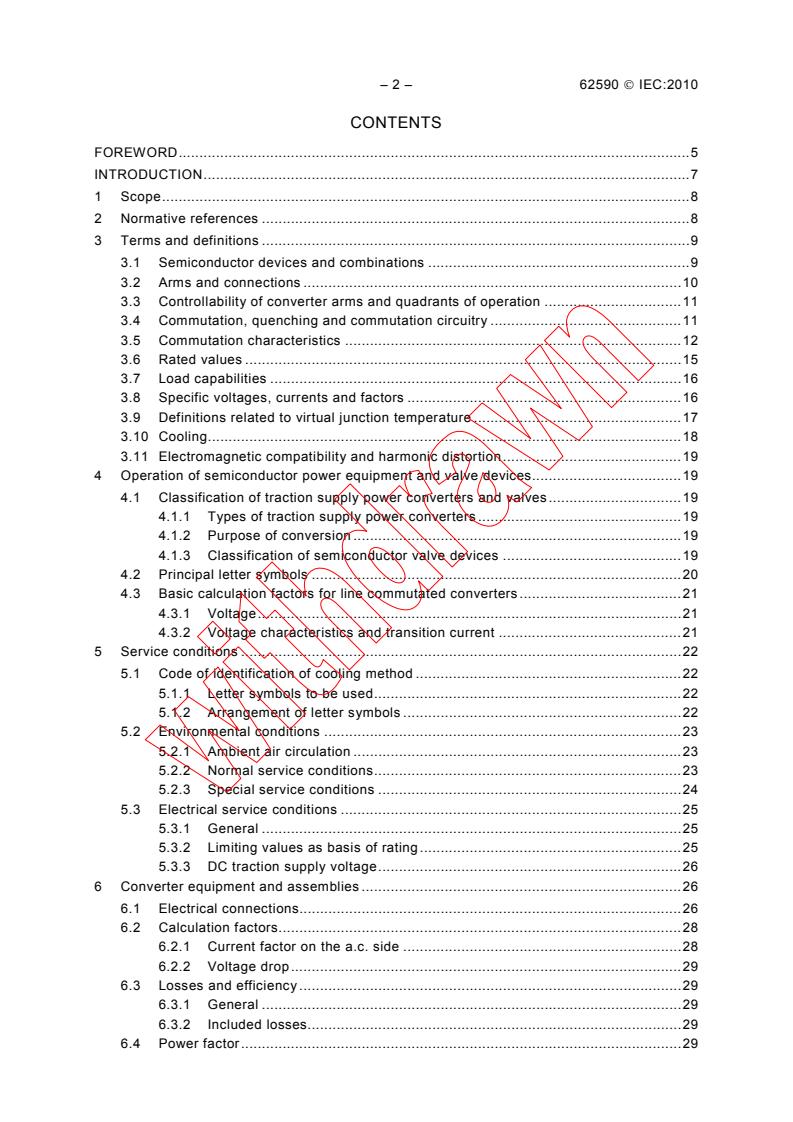 IEC 62590:2010 IEC 62590:2010 - Railway applications - Fixed installations - Electronic power converters for substations
Released:6/21/2010 - Page 4 preview