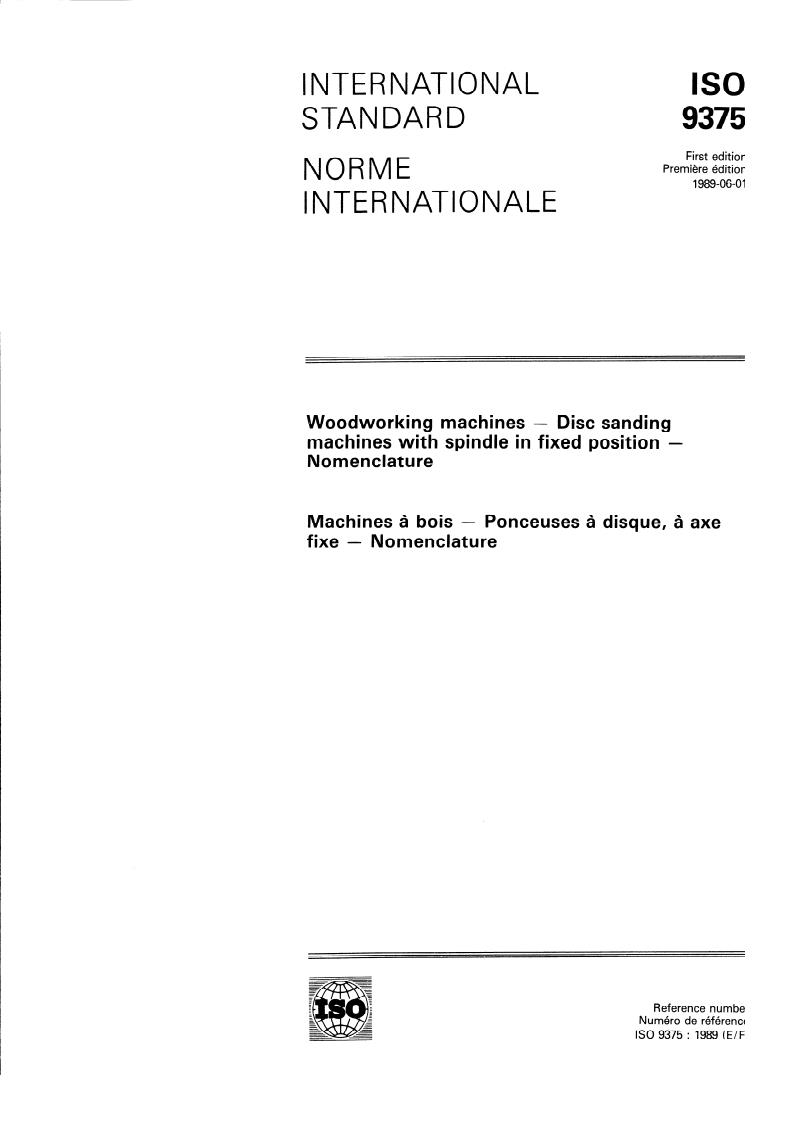 ISO 9375:1989
