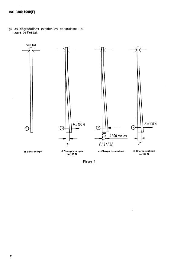 ISO 9380:1990 ISO 9380:1990 - Blocs-portes -- Essai de torsion répétée - Page 4 preview