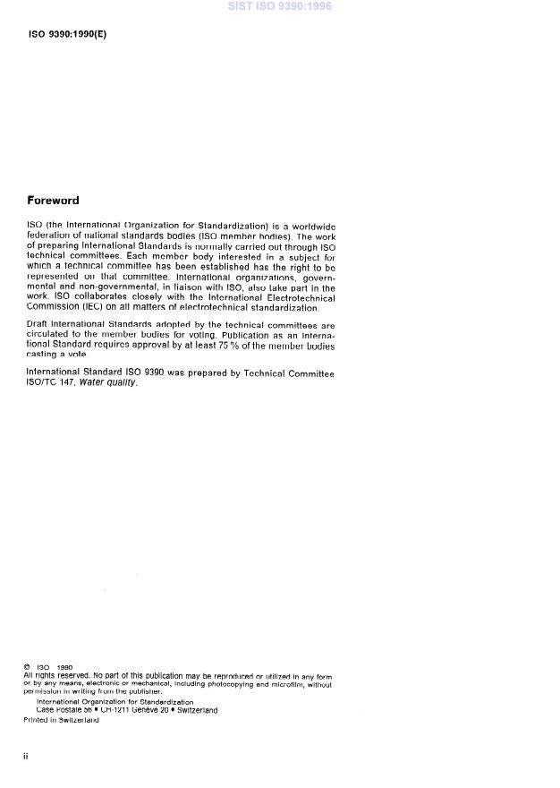 SIST ISO 9390:1996 SIST ISO 9390:1996 - Page 4 preview