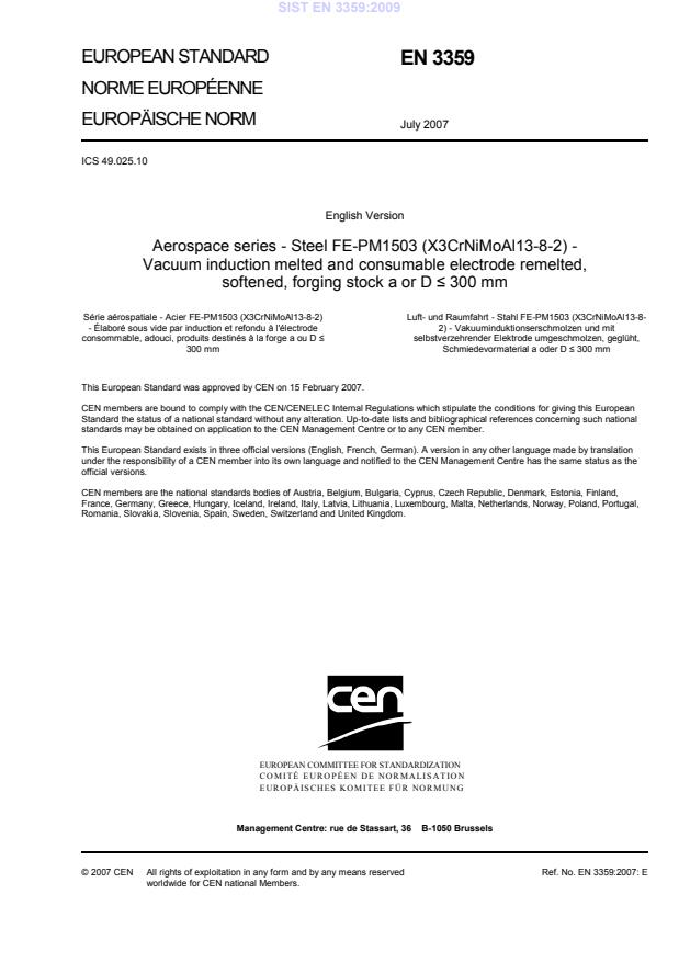 EN 3359:2009