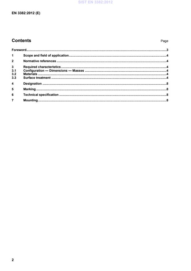 SIST EN 3382:2012 SIST EN 3382:2012 - Page 4 preview