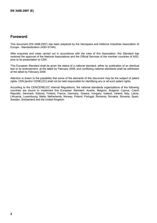 EN 3488:2007 EN 3488:2007 - Page 4 preview