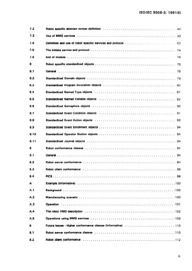 ISO/IEC 9506-3:1991 - Industrial automation systems -- Manufacturing message specification