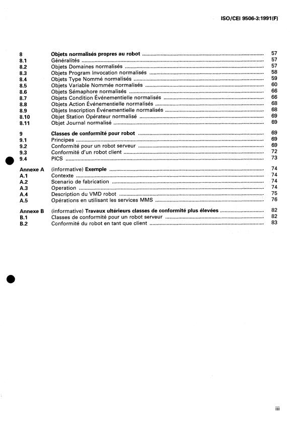 ISO/IEC 9506-3:1991 - Systemes d'automatisation industrielle -- Spécification de messagerie industrielle