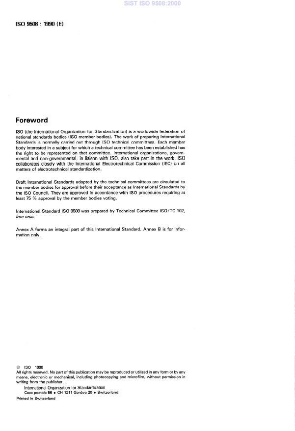 ISO 9508:1990 ISO 9508:2000 - Page 4 preview