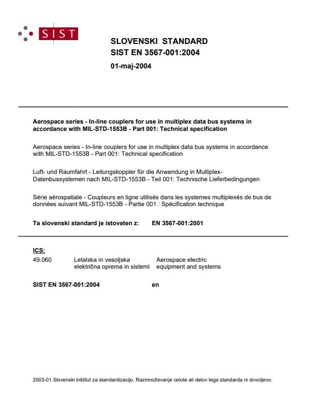 EN 3567-001:2004