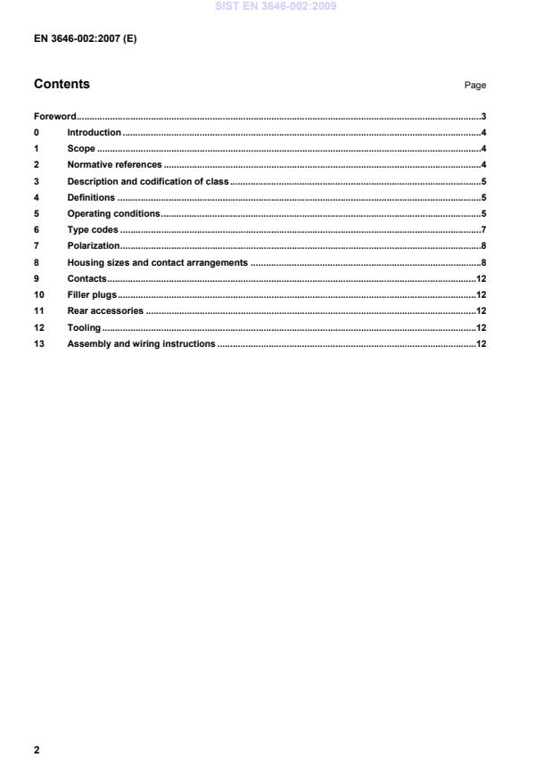 EN 3646-002:2007 EN 3646-002:2009 - Page 4 preview