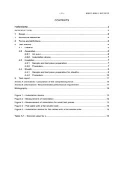 IEC 60811-508:2012 - Electric and optical fibre cables - Test methods for non-metallic materials - Part 508: Mechanical tests - Pressure test at high temperature for insulation and sheaths - Page 4 preview