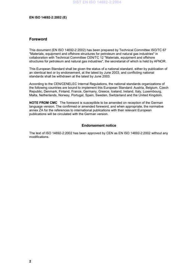EN ISO 14692-2:2002 EN ISO 14692-2:2004 - Page 4 preview