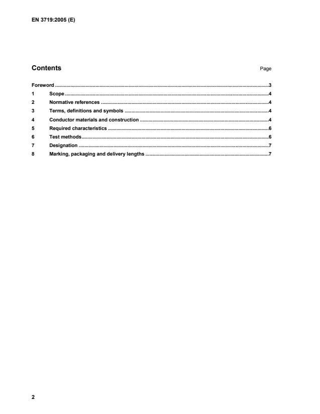 EN 3719:2005 EN 3719:2006 - Page 4 preview