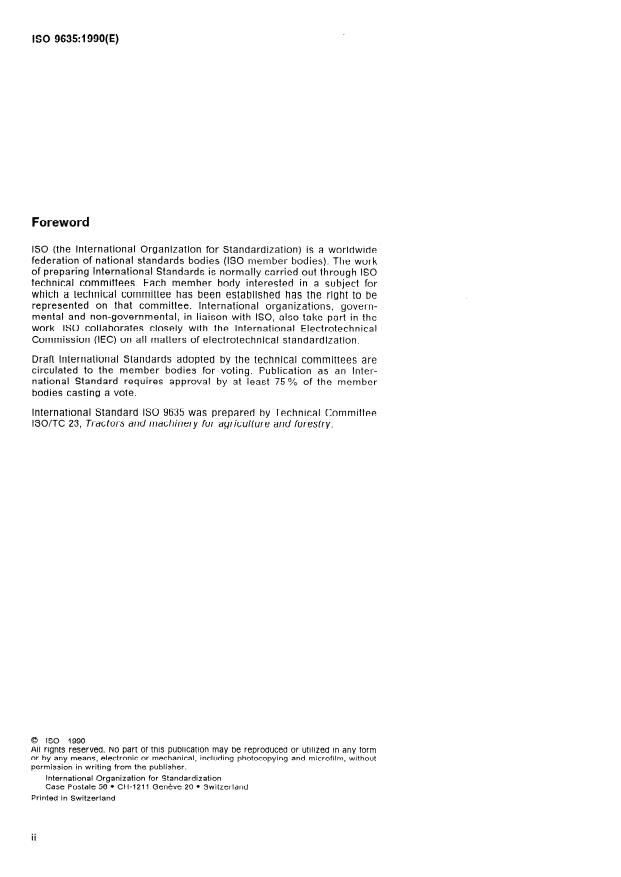 ISO 9635:1990 ISO 9635:1990 - Irrigation equipment -- Hydraulically operated irrigation valves - Page 2 preview