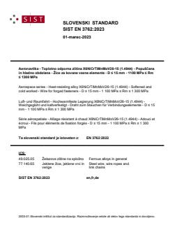 EN 3762:2022 EN 3762:2023 - Page 1 preview