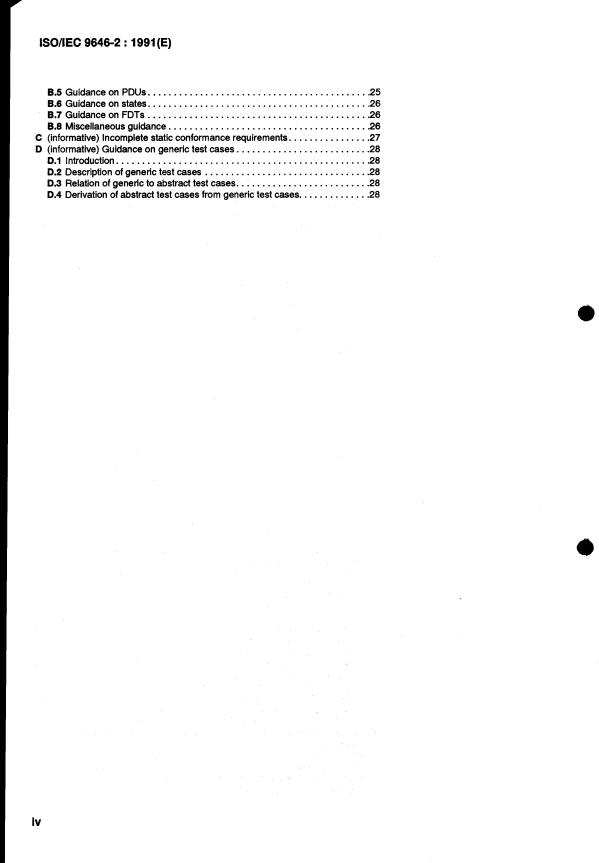 ISO/IEC 9646-2:1991 ISO/IEC 9646-2:1991 - Information technology -- Open Systems Interconnection -- Conformance testing methodology and framework - Page 4 preview