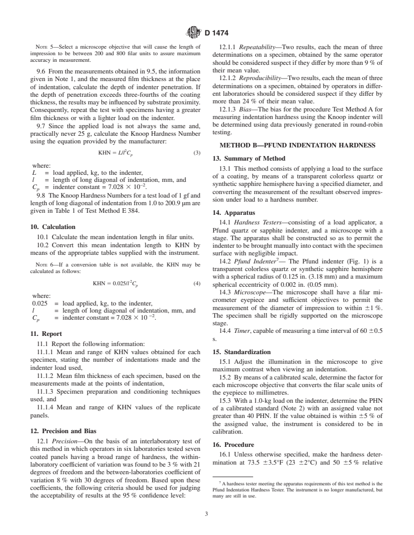 ASTM D1474-98(2002) - Standard Test Methods for Indentation Hardness of Organic Coatings