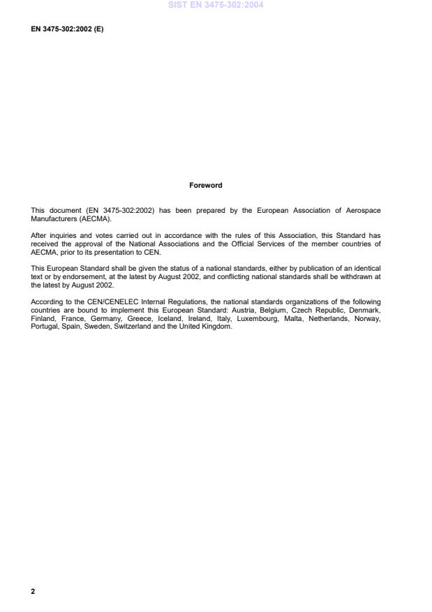 EN 3475-302:2002 EN 3475-302:2004 - Page 4 preview