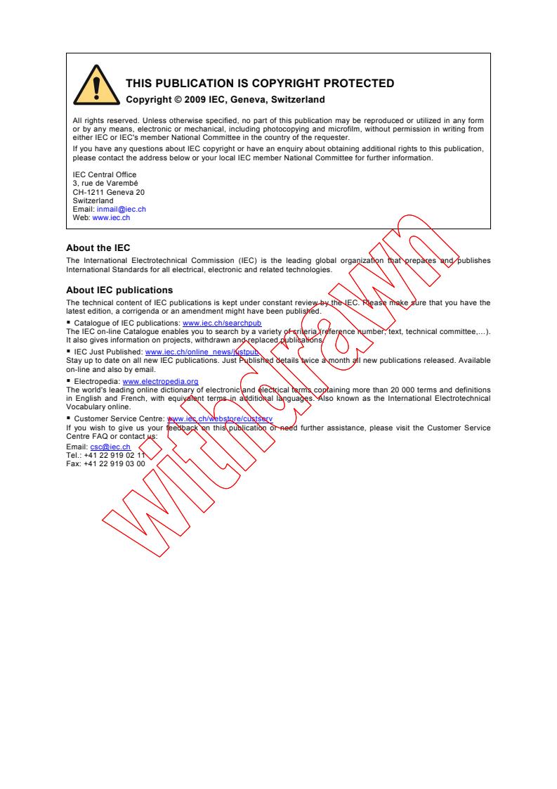 IEC PAS 62614:2009 IEC PAS 62614:2009 - Fibre optics - Launch condition requirements for measuring multimode attenuation
Released:3/25/2009 - Page 2 preview