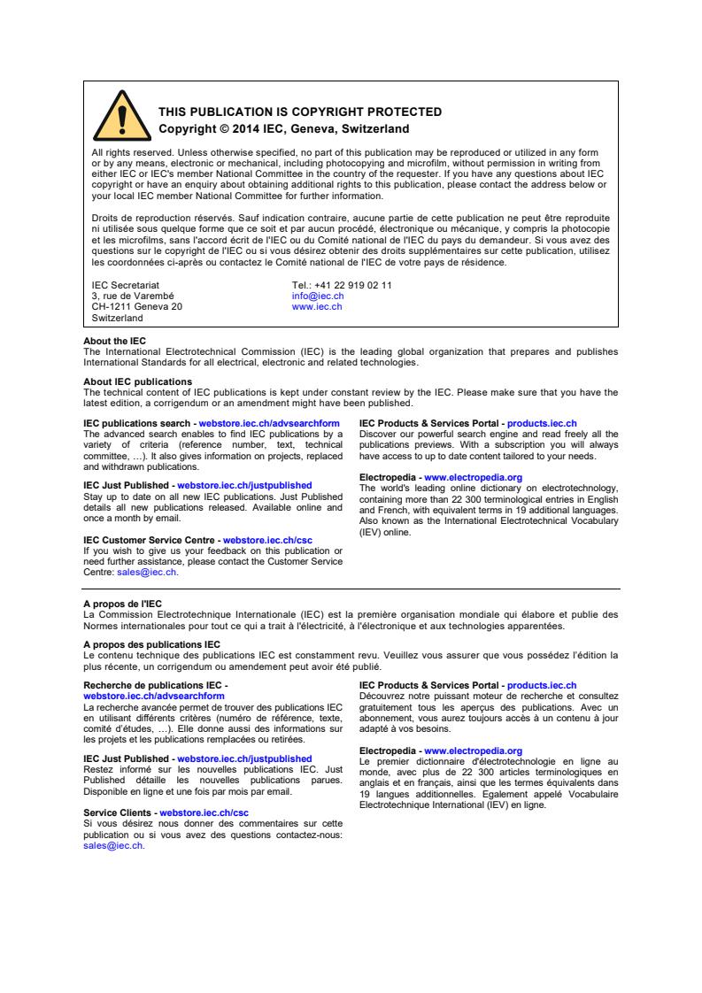 IEC 61883-6:2014 IEC 61883-6:2014 - Consumer audio/video equipment - Digital interface - Part 6: Audio and music data transmission protocol - Page 2 preview