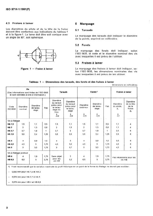 ISO 9714-1:1991 ISO 9714-1:1991 - Instruments orthopédiques -- Instruments de forage - Page 4 preview