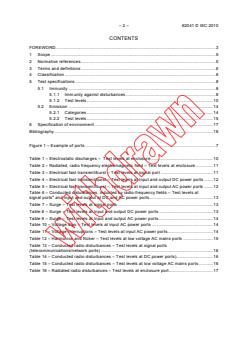 IEC 62041:2010 IEC 62041:2010 - Safety of transformers, reactors, power supply units and combinations thereof - EMC requirements
Released:8/27/2010 - Page 4 preview