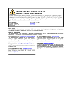IEC 60317-1:2010 IEC 60317-1:2010+AMD1:2024 CSV - Specifications for particular types of winding wires - Part 1: Polyvinyl acetal enamelled round copper wire, class 105
Released:6/18/2024
Isbn:9782832292310 - Page 2 preview