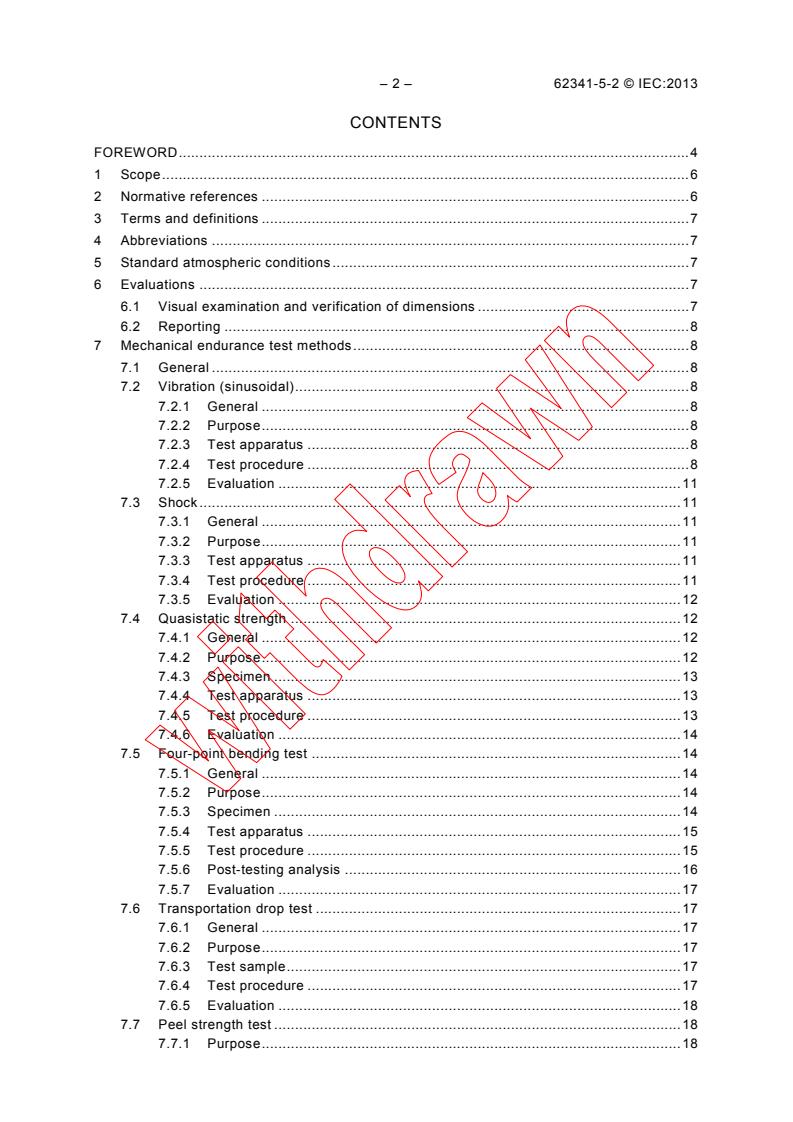 IEC 62341-5-2:2013 IEC 62341-5-2:2013 - Organic light emitting diode (OLED) displays - Part 5-2: Mechanical endurance testing methods
Released:7/9/2013 - Page 4 preview