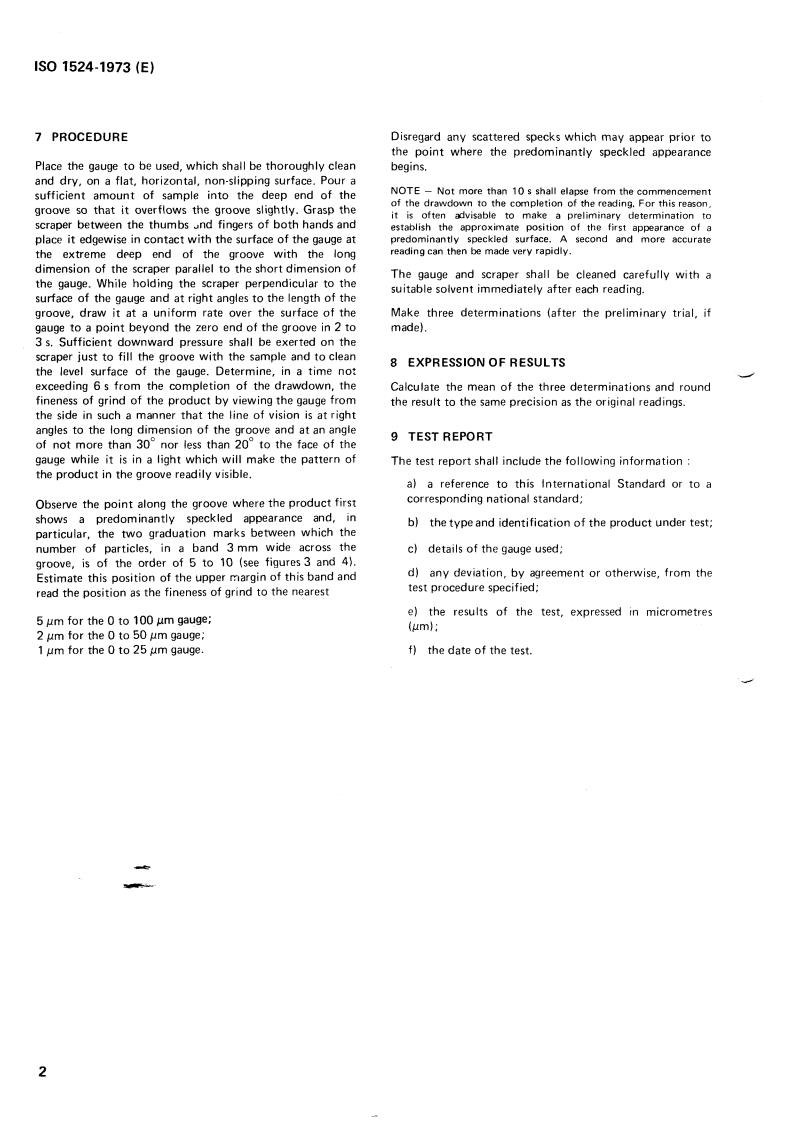ISO 1524:1973 - Title missing - Legacy paper document