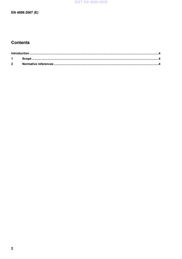 EN 4006:2007 EN 4006:2009 - Page 4 preview
