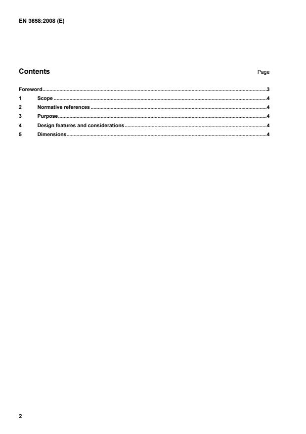 EN 3658:2008 EN 3658:2008 - Page 4 preview