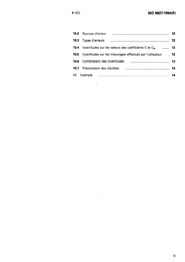 ISO 9827:1994 - Mesure de débit des liquides dans les canaux découverts au moyen de déversoirs et de canaux jaugeurs -- Déversoirs carénés a seuil a profil triangulaire