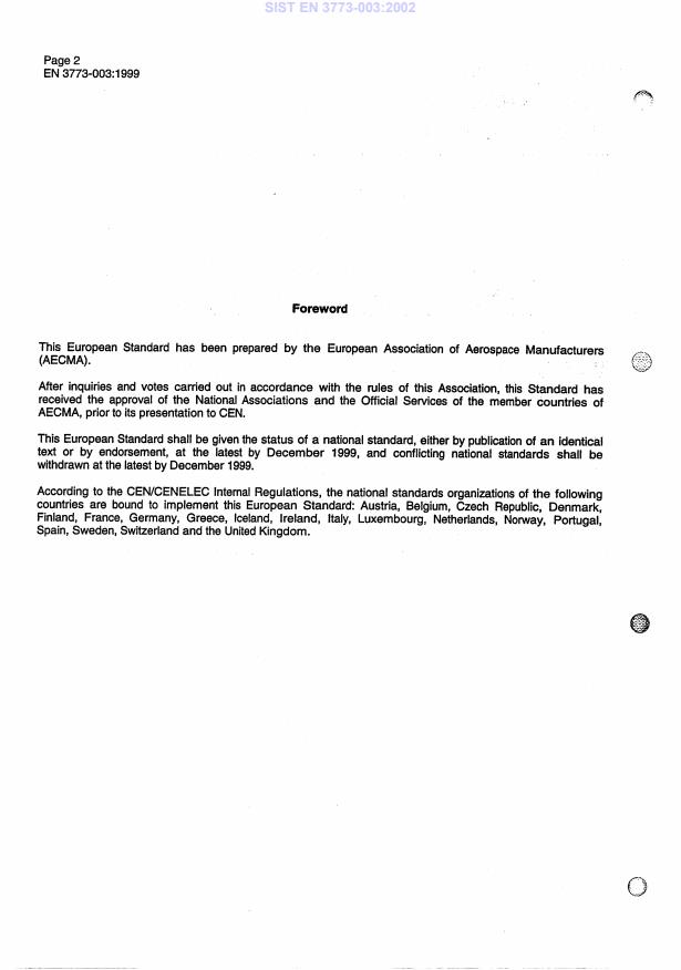 EN 3773-003:1999 EN 3773-003:2002 - je enak SIST EN 3773-3:2001 - Page 4 preview