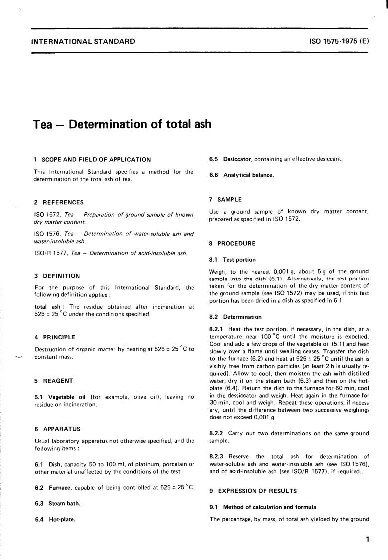 ISO 1575:1975 - Title missing - Legacy paper document
Released:1/1/1975