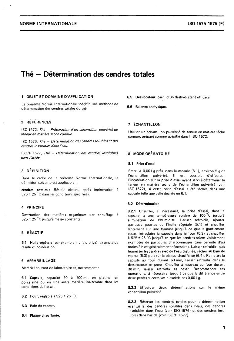 ISO 1575:1975 - Title missing - Legacy paper document
Released:1/1/1975