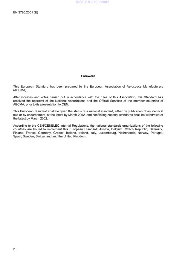 SIST EN 3790:2002 SIST EN 3790:2002 - Page 4 preview