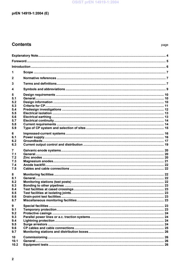 prEN 14919-1 O prEN 14919-1:2004 - Page 4 preview