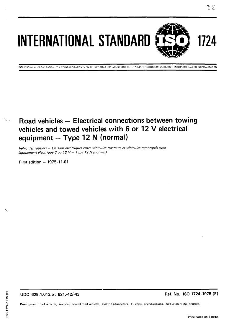 ISO 1724:1975 - Title missing - Legacy paper document
Released:1/1/1975