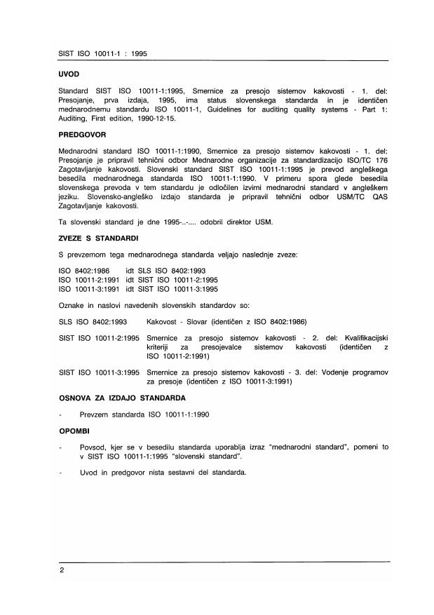 ISO 10011-1:1990 ISO 10011-1:1995 - Page 2 preview