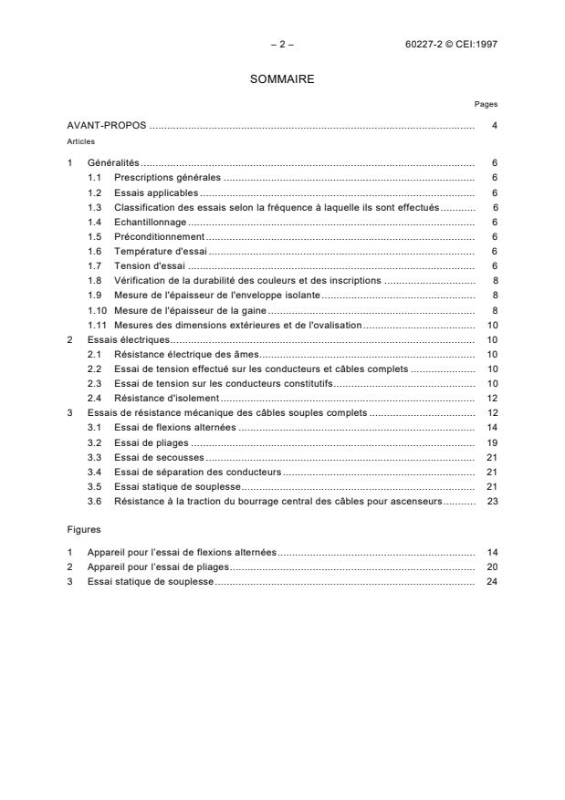 IEC 60227-2:1997 IEC 60227-2:1997 - Polyvinyl chloride insulated cables of rated voltages up to and including 450/750 V - Part 2: Test methods - Page 4 preview