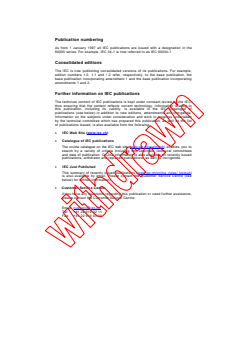 IEC 60227-4:1992 IEC 60227-4:1992+AMD1:1997 CSV - Polyvinyl chloride insulated cables of rated voltages up to and including 450/750 V - Part 4: Sheathed cables for fixed wiring
Released:12/19/1997 - Page 2 preview