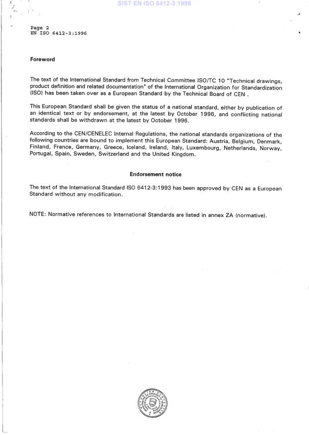 EN ISO 6412-3:1996 EN ISO 6412-3:1998 - Page 4 preview