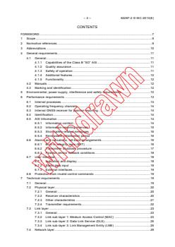 IEC 62287-2:2013 IEC 62287-2:2013 - Maritime navigation and radiocommunication equipment and systems - Class B shipborne equipment of the automatic identification system (AIS) - Part 2: Self-organising time division multiple access (SOTDMA) techniques
Released:3/18/2013 - Page 4 preview