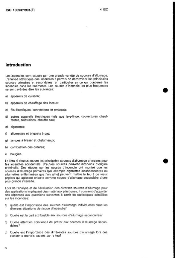 ISO 10093:1994 ISO 10093:1994 - Plastiques -- Essais au feu -- Sources d'allumage normalisées - Page 4 preview