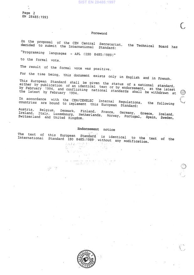 EN 28485:1993 EN 28485:1997 - Page 4 preview