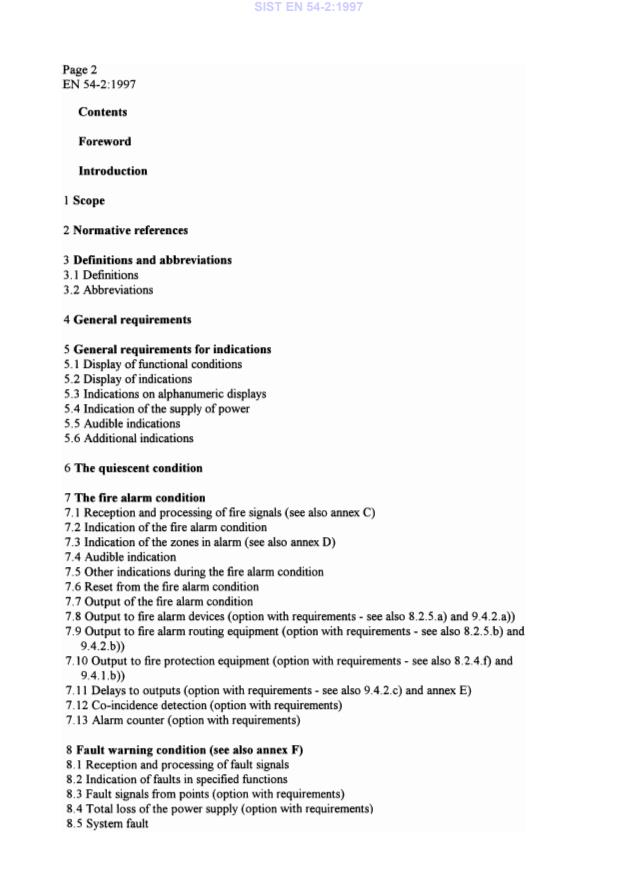 SIST EN 54-2:1997 SIST EN 54-2:1997 - za prodajo GLEJ SIST EN 54-2:1997/AC:2000 (standard + popravek) - Page 4 preview