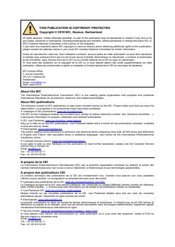 IEC 62642-2-4:2010 - Alarm systems - Intrusion and hold-up systems - Part 2-4: Intrusion detectors - Combined passive infrared / Microwave detectors - Page 2 preview